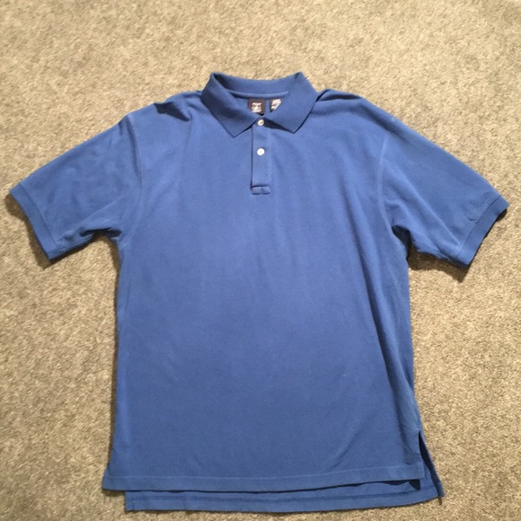 Hunt Club Men’s polo dark blue shirt (large) - Picture 2 of 3